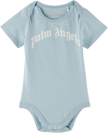 Kropp Palm Angels Palm Angels Three-Pack Logo Bodysuits Flerfärgad | PB2X017S25JER0014103, 2