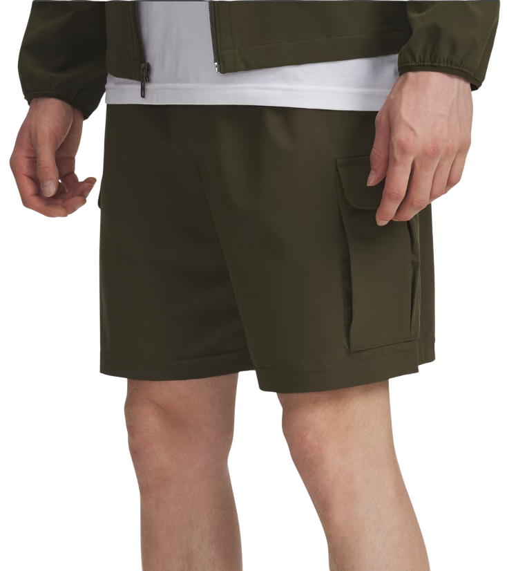 Shorts Under Armour Vibe Woven Cargo Short Grön | 1386560-308
