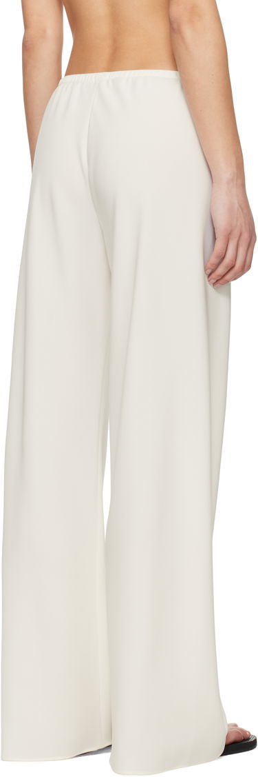 Byxor The Row Gala Wide Leg Trousers Vit | 1766-W1968, 2