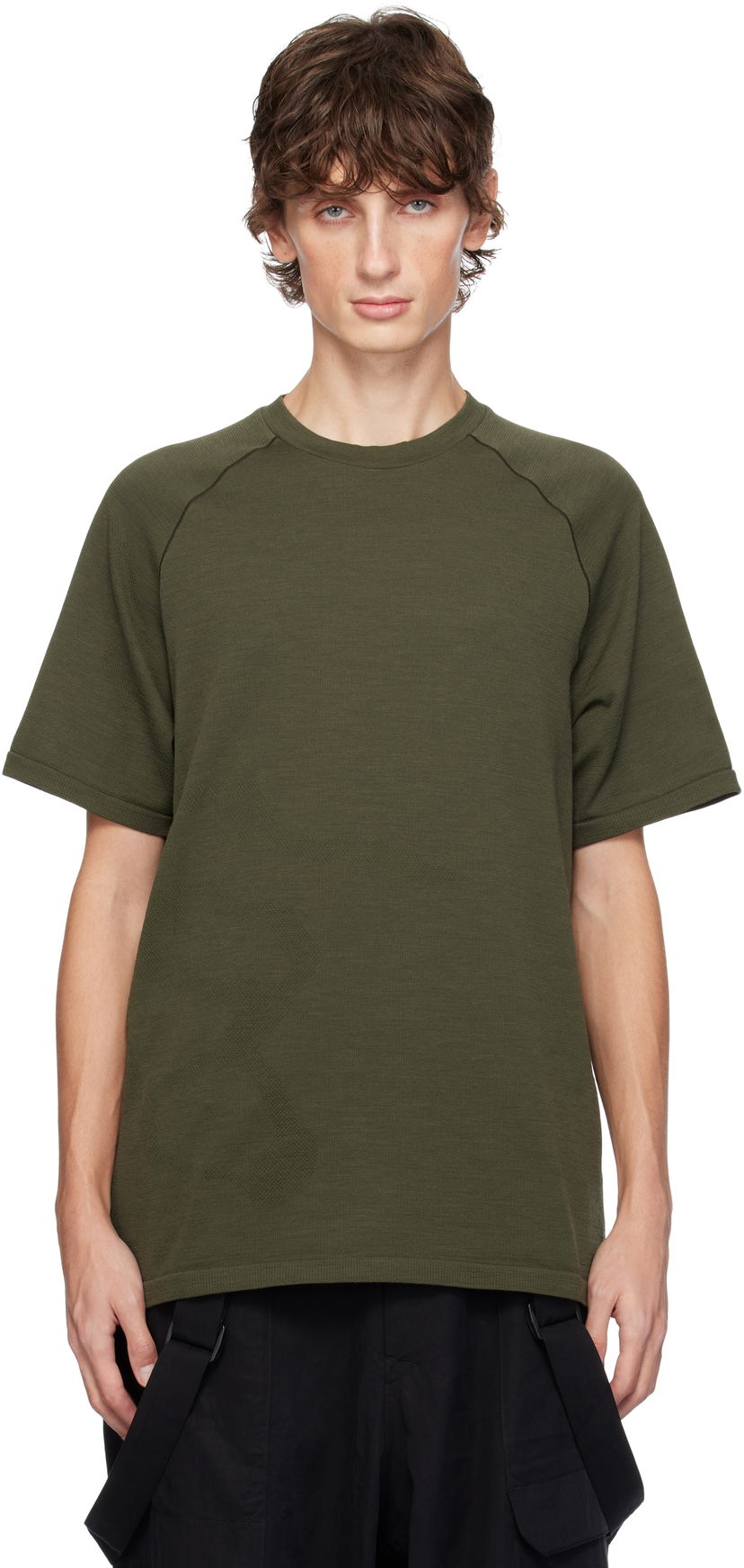 T-shirt Y-3 Run T-shirt Grön | IW9994