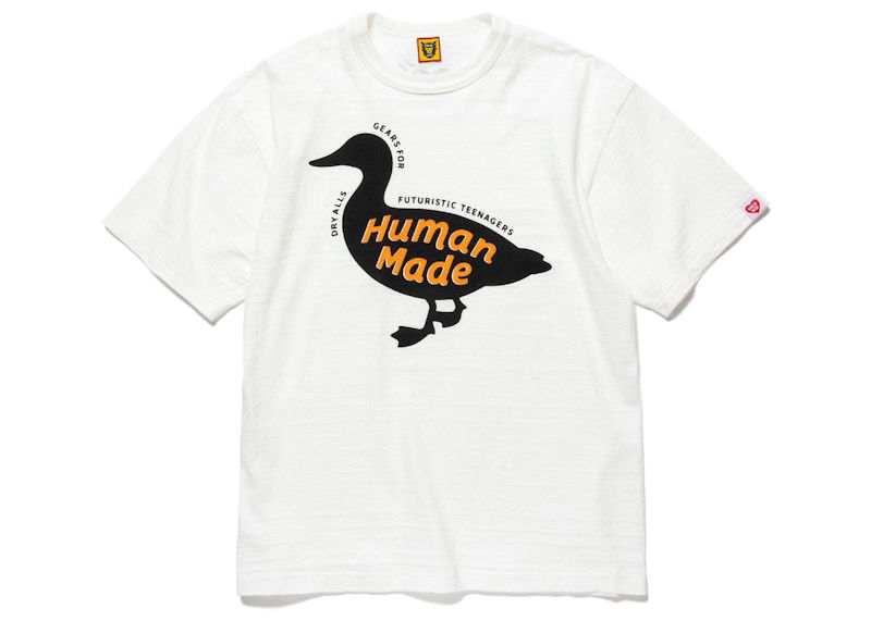 T-shirt Human Made Duck Graphic T-Shirt Vit | HM25TE002
