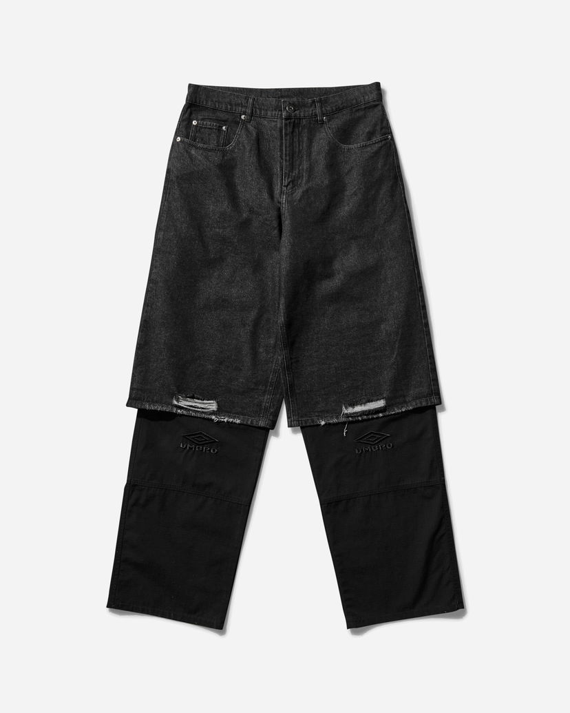Jeans Umbro Hybrid Cargo Pants Svart | UBMW0265DE08 BLK0020