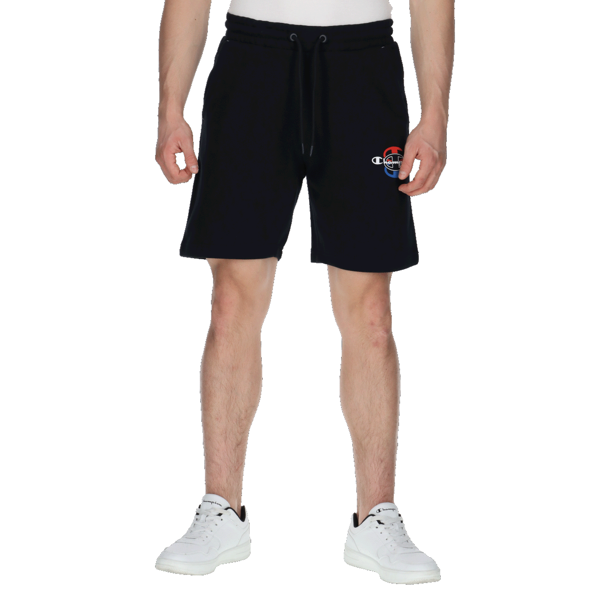Shorts Champion Drawstring Triple C Sweat Shorts Svart | 220526-BS501, 0