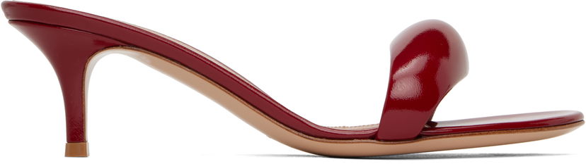 Skovård Gianvito Rossi Gianvito Rossi Bijoux 55 Mules Röd | G18380-55RIC-NUI