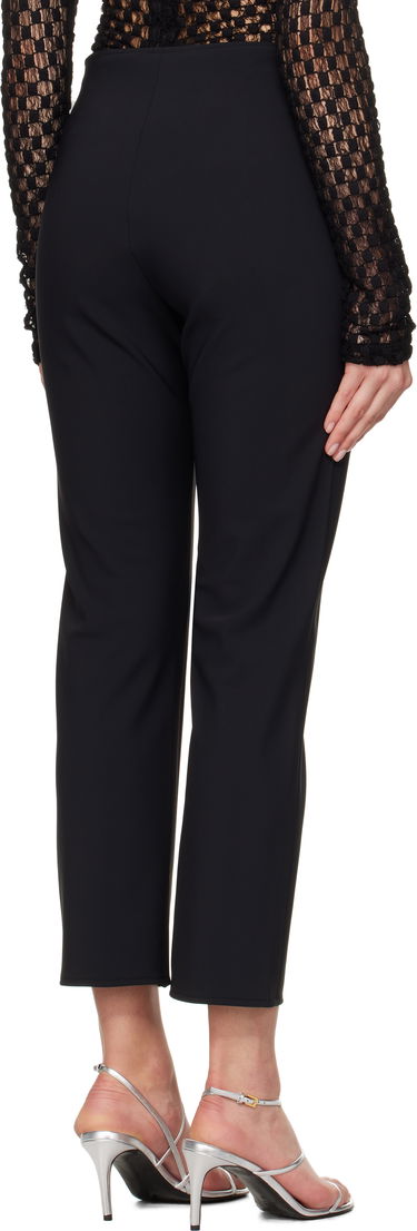 Byxor Róhe Róhe Cigarette Scuba Trousers Svart | 414-30-166, 2