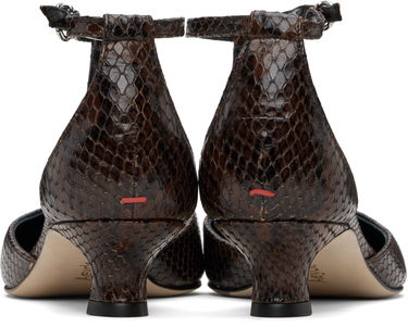 Skovård Aeyde Aeyde Liz T-Bar Kitten Heels Brun | A11-PU0596006003-225, 1