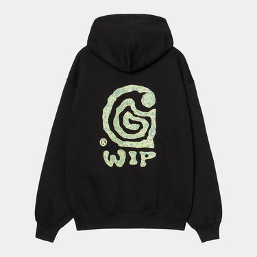 Sweatshirt Carhartt WIP WIP Hooded Helix Sweatshirt Svart | A252022_9, 1