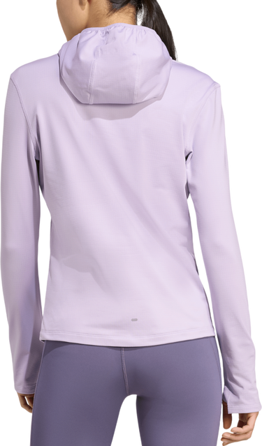 Sweatshirt adidas Originals Own the Run Hooded Running Top Purpur | jw9653, 1