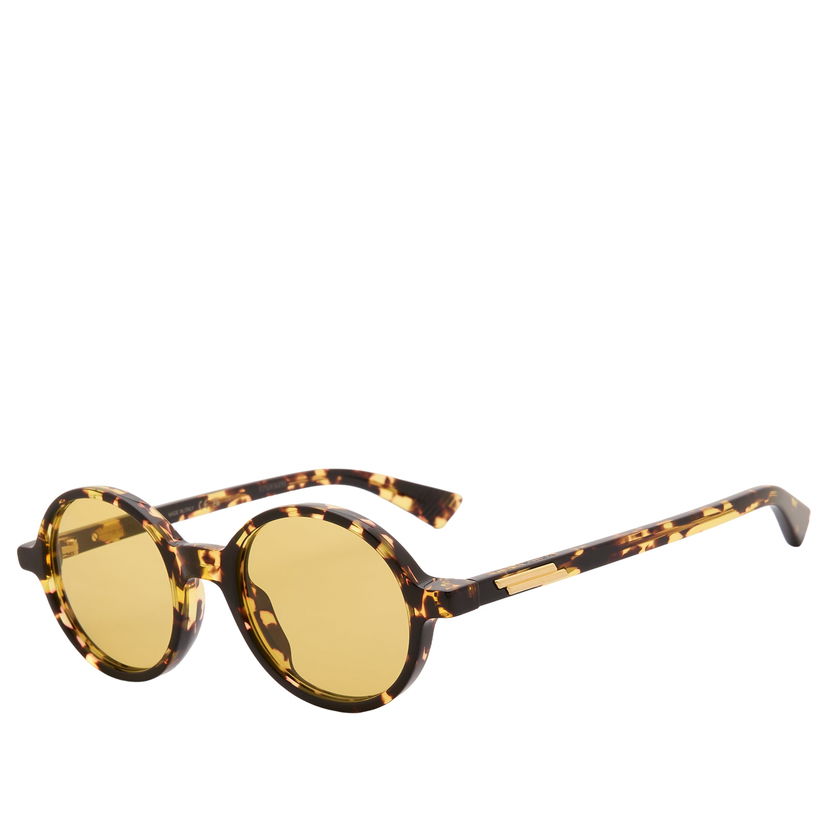 Solglasögon Bottega Veneta Bottega Veneta BV1430S Slim Ribbon Sunglasses Brun | BV1430S-002