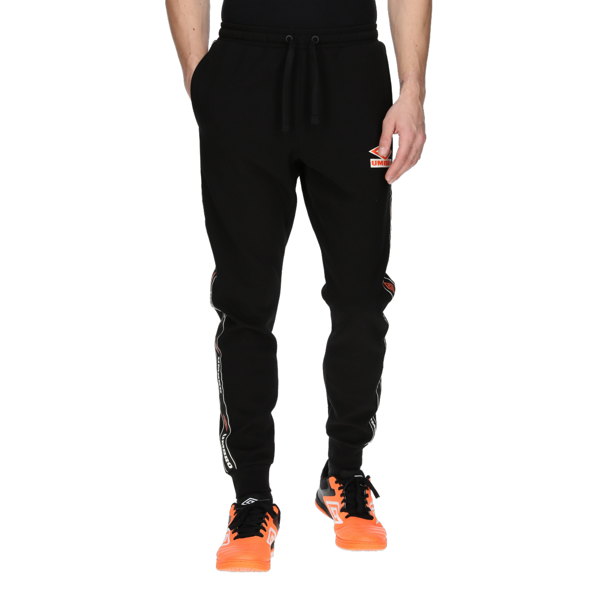 Träningsbyxor Umbro RETRO Track Pants Svart | UMA241M115-01, 0
