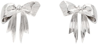 Örhängen SHUSHU/TONG YVMIN Edition Stringy Bowknot Earrings Metallisk | 24822SLV00DLR, 0