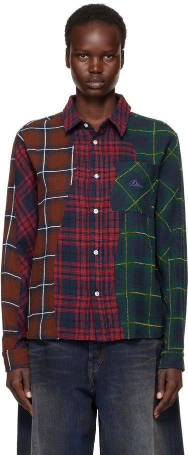 Skjorta Dime Triple Plaid Shirt Flerfärgad | DIMEHO249MUL, 4