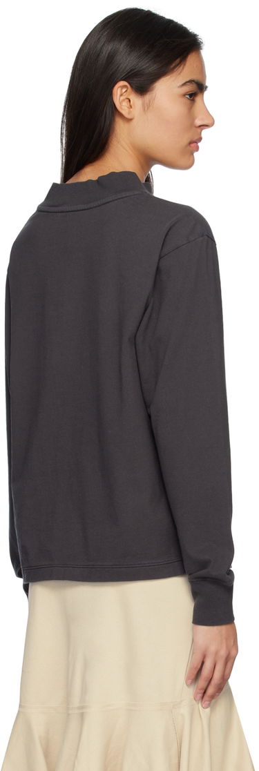 T-shirt We11done Long Sleeve Teddy Bear Graphic T-Shirt Grå | WD-TT1-23-793-U-CH, 2