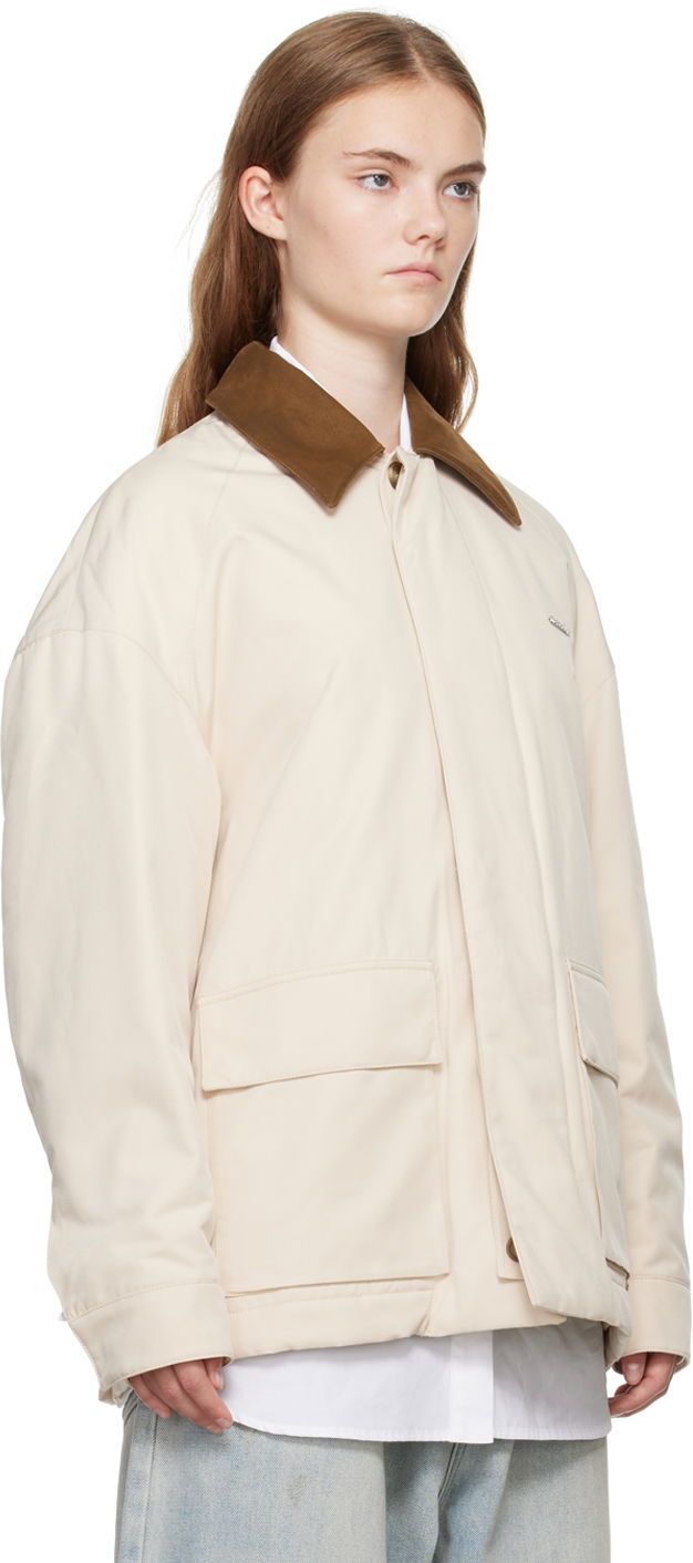Jacka We11done Padded Jacket Beige | WD-JP2-24-052-W-LB, 1