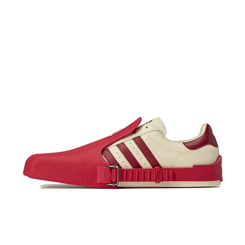 Sneakers och skor adidas Originals AVAVAV x Superfinger Superstar "Better Scarlet" Röd | JP7142