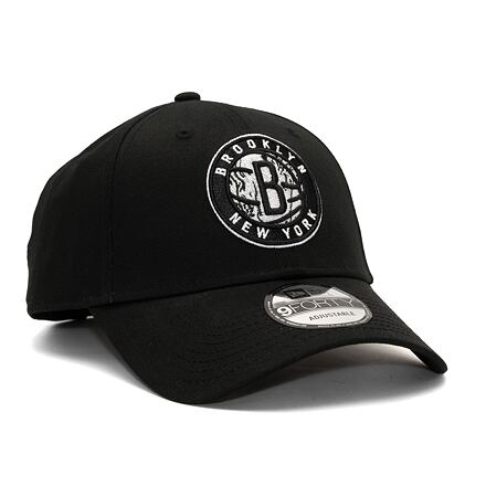 Keps New Era 9FORTY NBA Infill Brooklyn Nets Black / Graphite Grey  One Size Svart | 60434959, 0