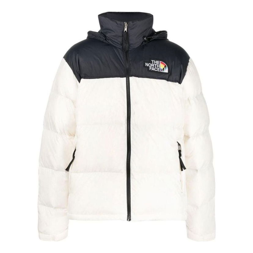 Pufferjacka The North Face The North Face 1996 Retro Nuptse Pride Puffer Jacket Vit | NF0A7QKW-N3N