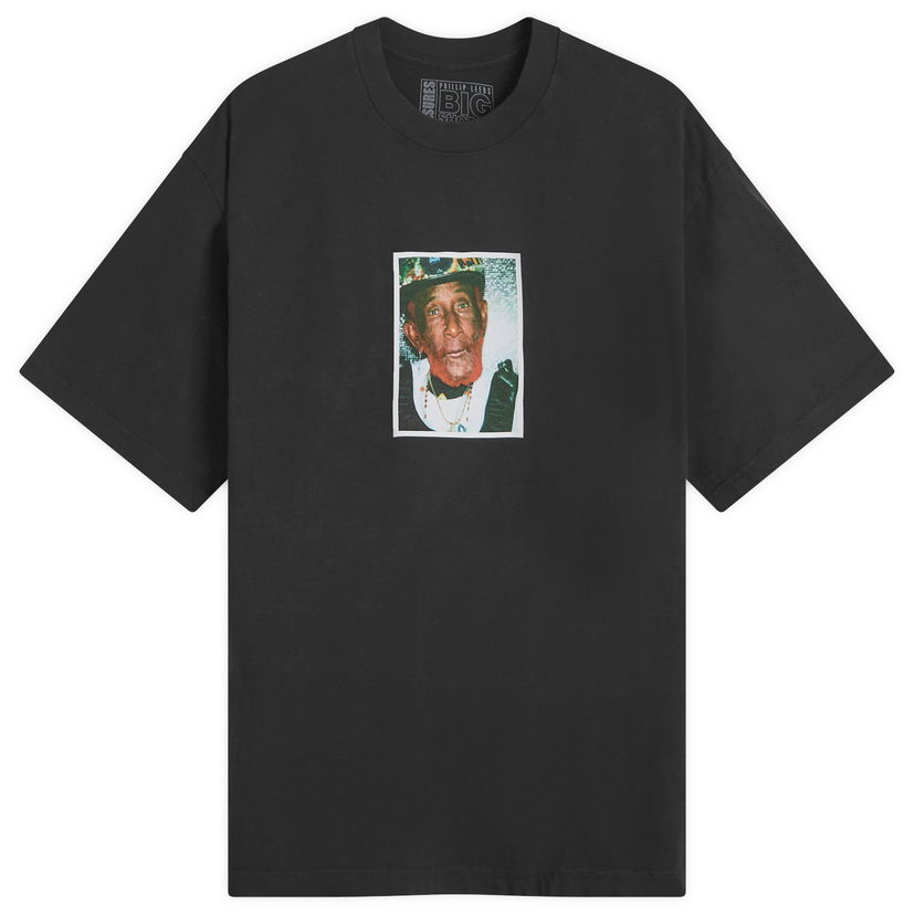 T-shirt Pleasures Pleasures x Lee Scratch Perry Graphic T-Shirt, Size Large Svart | P25SP084-BLACK