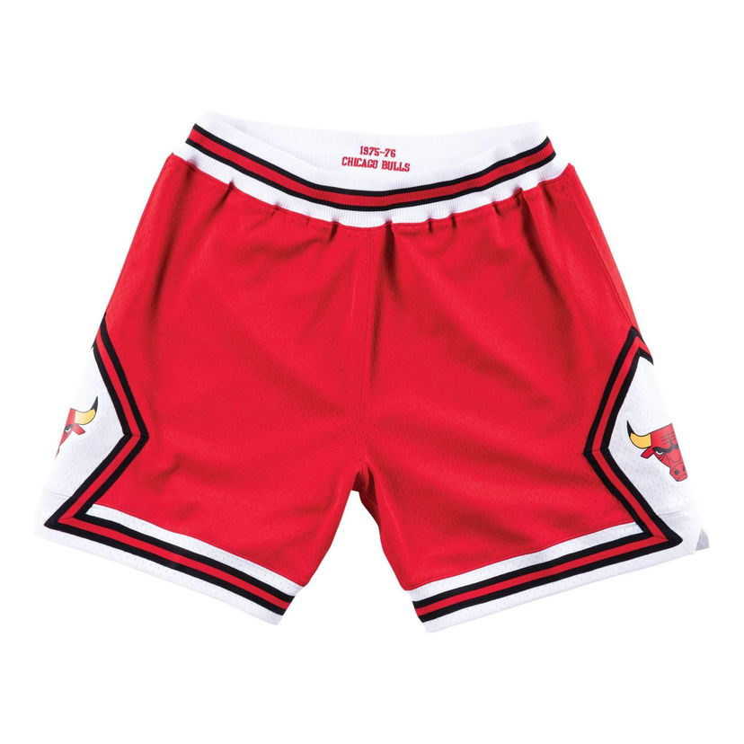Shorts Mitchell & Ness Mitchell & Ness Chicago Bulls 1975-76 Authentic Shorts Röd | ASHRGS18036-CBUSCAR75