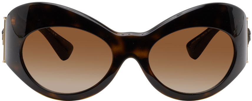 Solglasögon Versace Oval Shield Sunglasses Brun | 0VE4462 108/13 8056597980876, 0