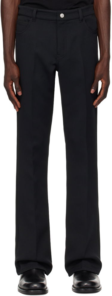 Byxor Courrèges Signature 70's Bootcut Trousers Svart | VESCPA021PL0007, 0