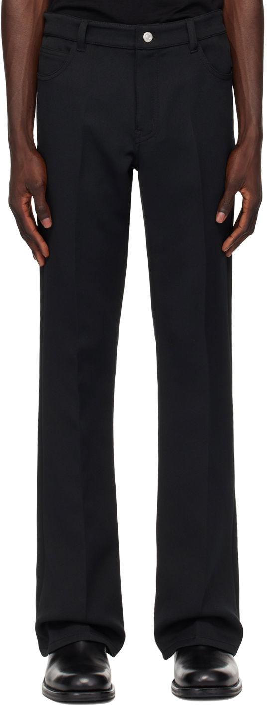 Byxor Courrèges Signature 70's Bootcut Trousers Svart | VESCPA021PL0007