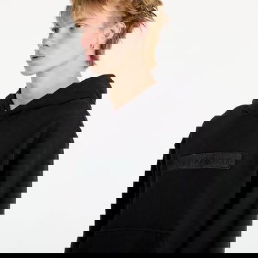 Sweatshirt CALVIN KLEIN Embroidered Box Hoodie Svart | J30J326147 BEH, 2