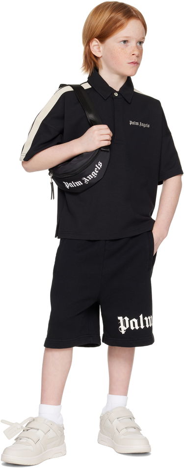 Midjeväska Palm Angels Palm Angels Over Logo Belt Bag Svart | PBNO006S25FAB0011001, 3