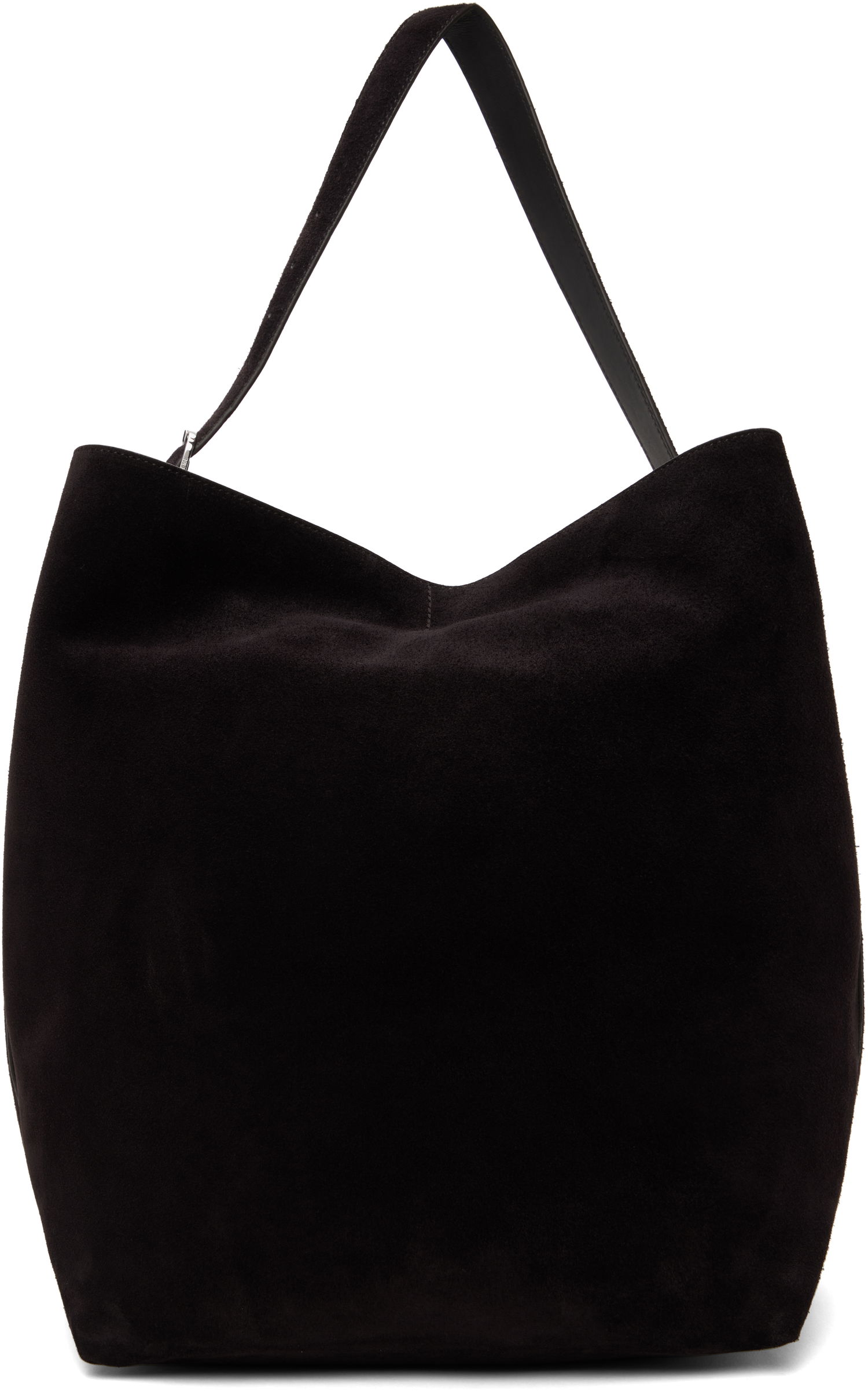 Tygpåse TOTEME TOTEME Suede Tote Bag Svart | 234-WLGBG038-LE0004, 0