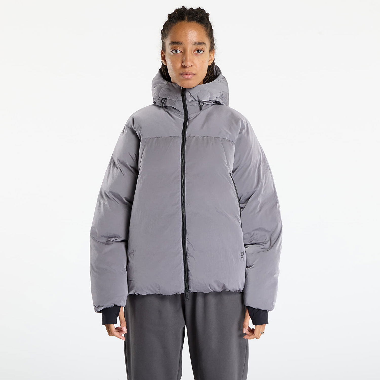 Pufferjacka On Running All-Day Puffer Jacket Grå | 1WF30480174 W, 0