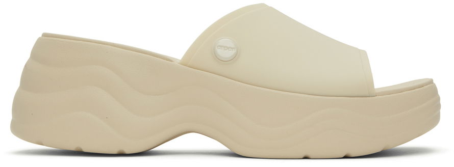 Sneakers och skor Crocs Skyline Slides "Off-White" Beige | 208182, 0