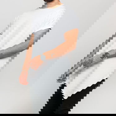 T-shirt Urban Classics Asymetric Long Tee Vit | tb1227 white, 1