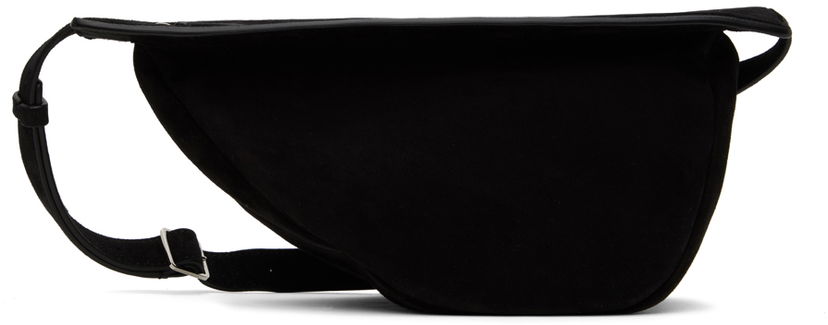 Axelväska The Row Black Small Banana Bag Svart | W1197-L28