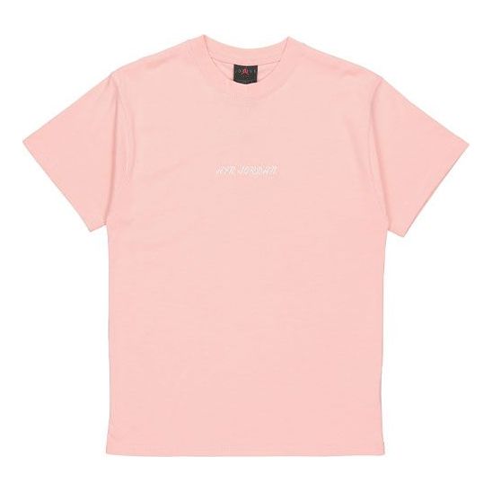 T-shirt Jordan Jordan Large Logo T-Shirt Rosa | DQ4960-800