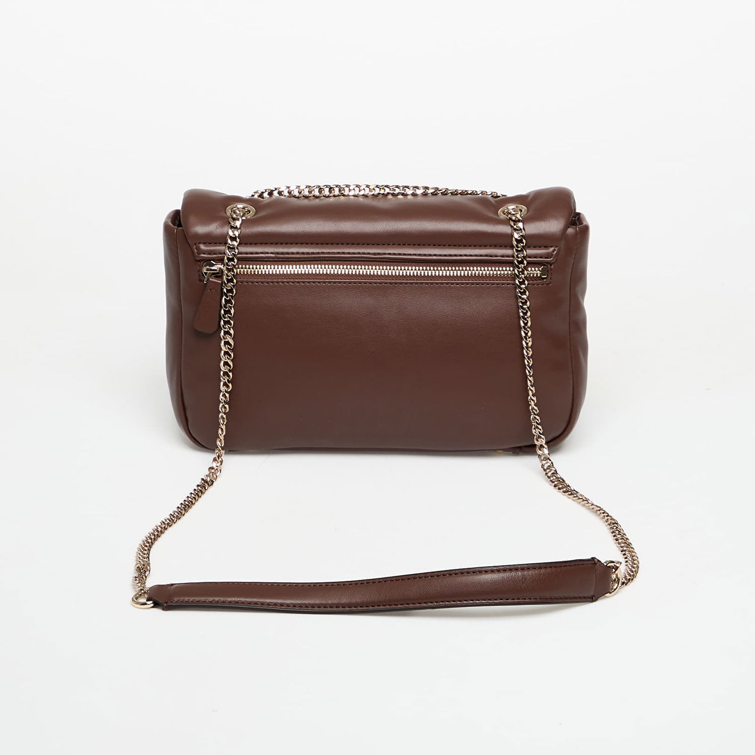 Axelväska GUESS Padded Chain Strap Convertible Crossbody Flap Bag Sunetra Universal Brun | HWNG7534210-ESP, 1