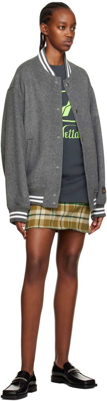 Klä We11done We11done Plaid Strapless Mini Dress Brun | WD-OP3-22-219-W-KK, 3