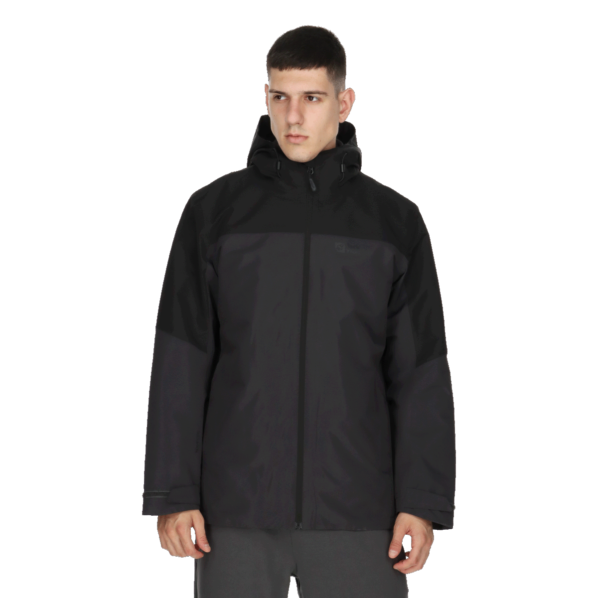 Jacka Jack Wolfskin GLAABACH 3-in-1 Jacket Svart | 1115291-6001, 0