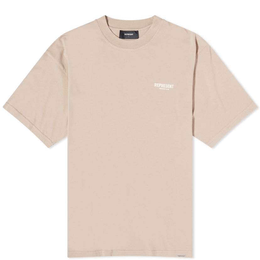 T-shirt Represent Clo Owners Club Beige | MT4007-227