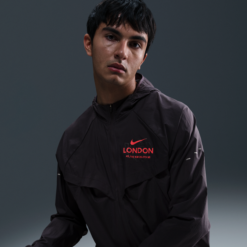 Vindjacka Nike Stride Repel Running Jacket Brun | IF0428-540