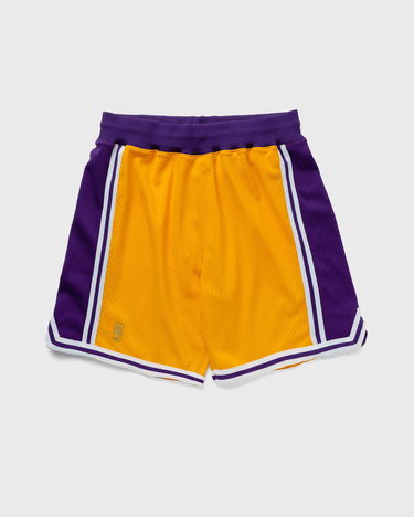 Shorts Mitchell & Ness Authentic Los Angeles Lakers 1996-97 Home Shorts Gul | ASHRGS18121-LALLTGD96, 2
