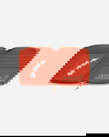 Plånbok KAPITAL Thumb Up Bone Band Zip Wallet Orange | K2503XG522 RED, 3