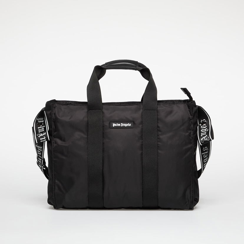 Tygpåse Palm Angels Kids Large Mommy Bag Svart | PBXE001C99FAB0011003