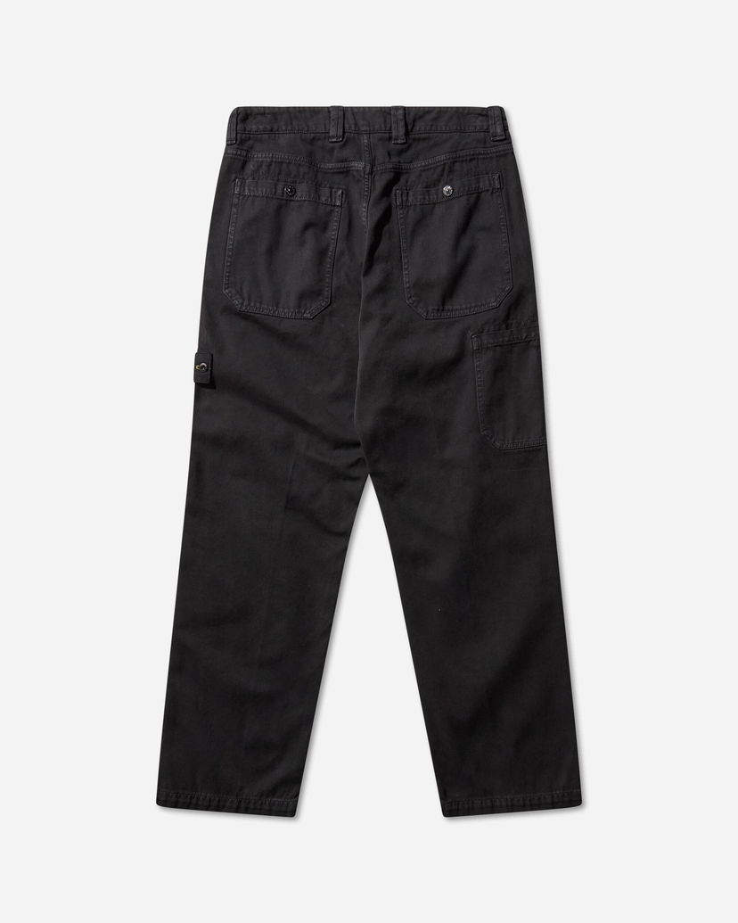 Byxor Stone Island Broken Twill OLD Effect Pants Svart | K2S15-3100008-S0184 V0129
