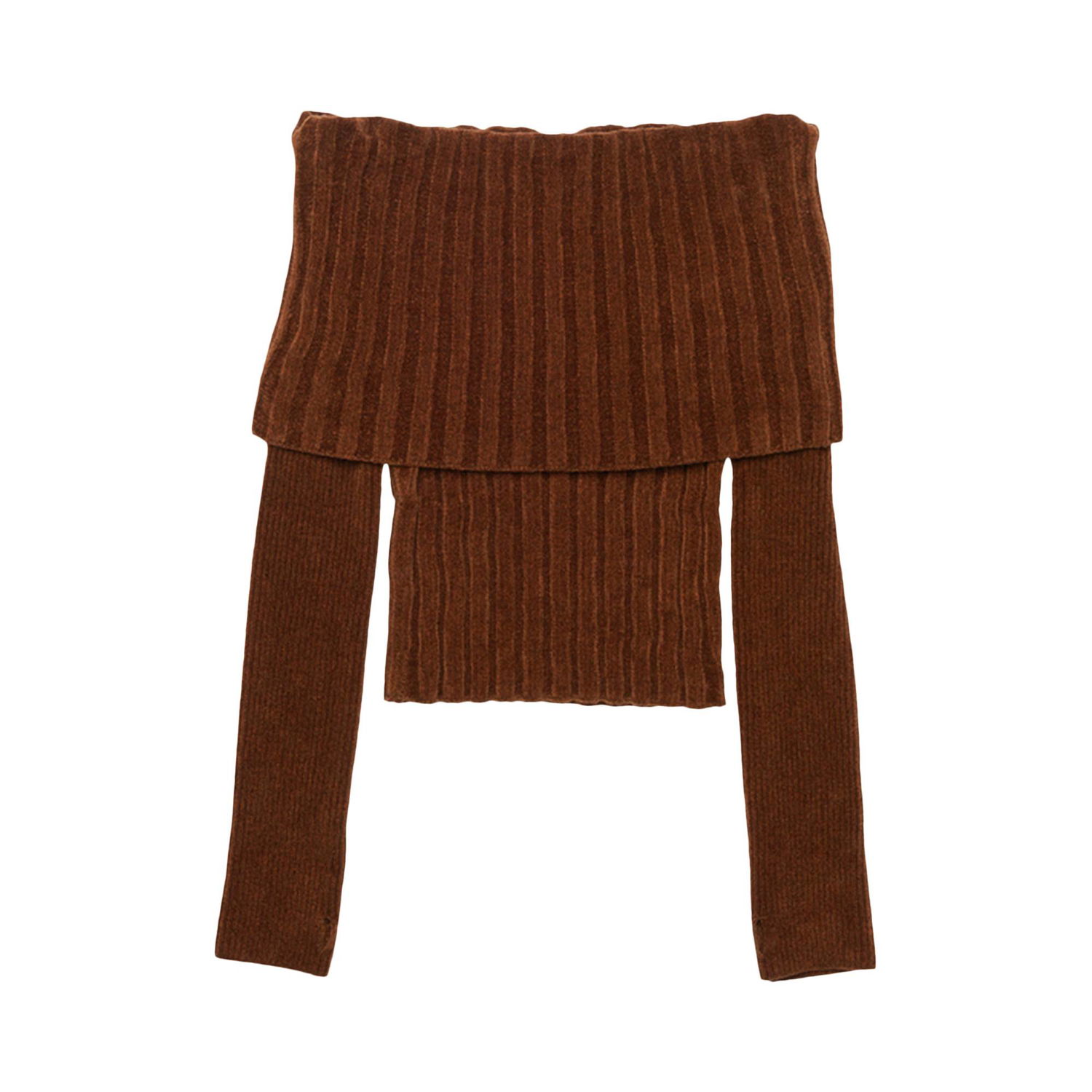 T-shirt Jacquemus La Maille Duci Top Brun | 223KN118 2164 880, 1