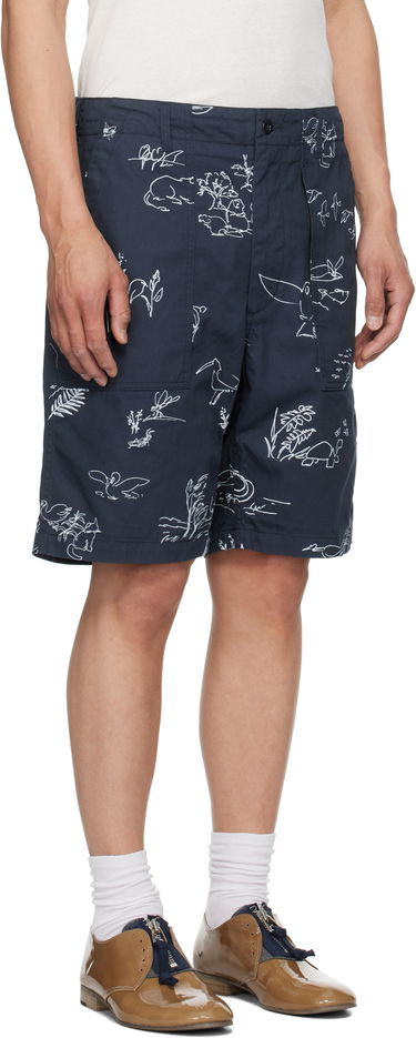 Shorts Engineered Garments Engineered Garments Fatigue Shorts Brun | 25S1E003, 4