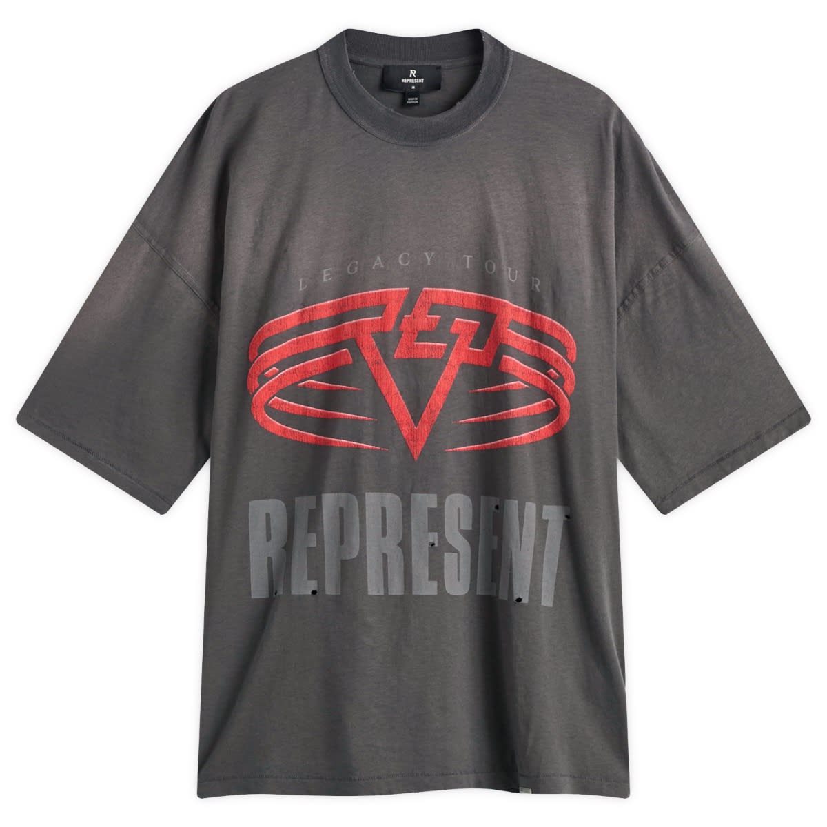T-shirt Represent Clo Represent Living Legacy Tour T-Shirt Grå | MLM100176-46, 1