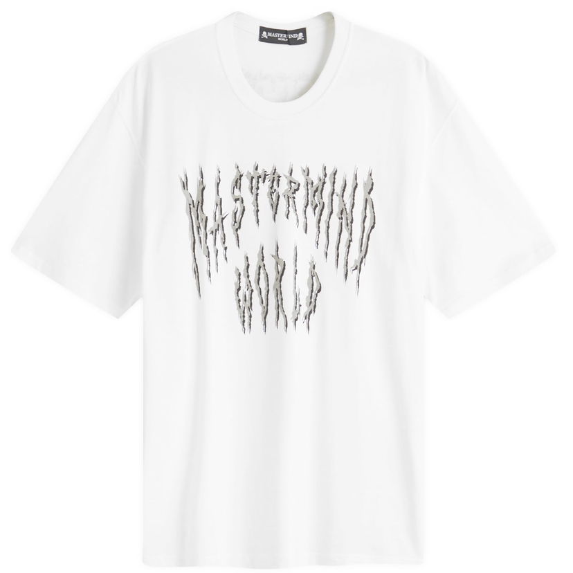 T-shirt Mastermind WORLD Death Metal T-Shirt, Size Large, MASTERMIND WORLD Vit | MW25S14-TS053-021-WH