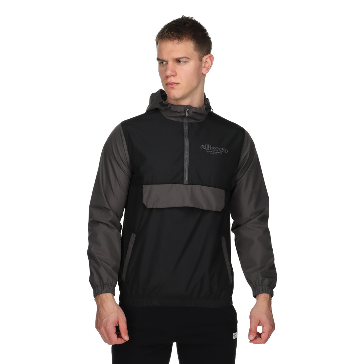 Vindjacka Ellesse Overhead Anorak Jacket Svart | ELA251M501-01, 0
