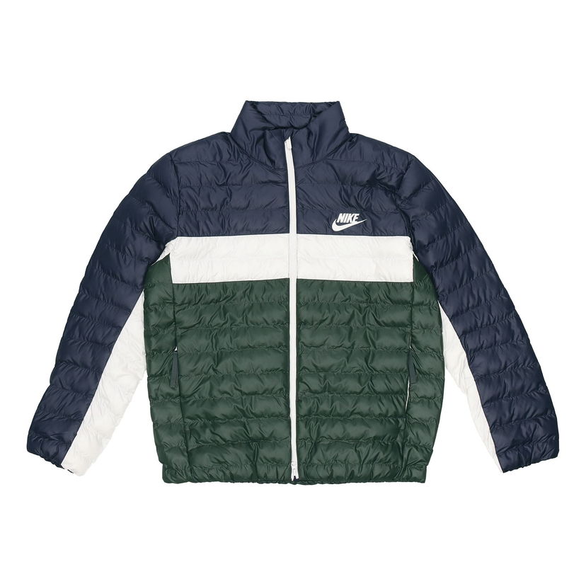 Pufferjacka Nike Nike Sportswear Stand Collar Colorblock Jacket Flerfärgad | BV4686-451