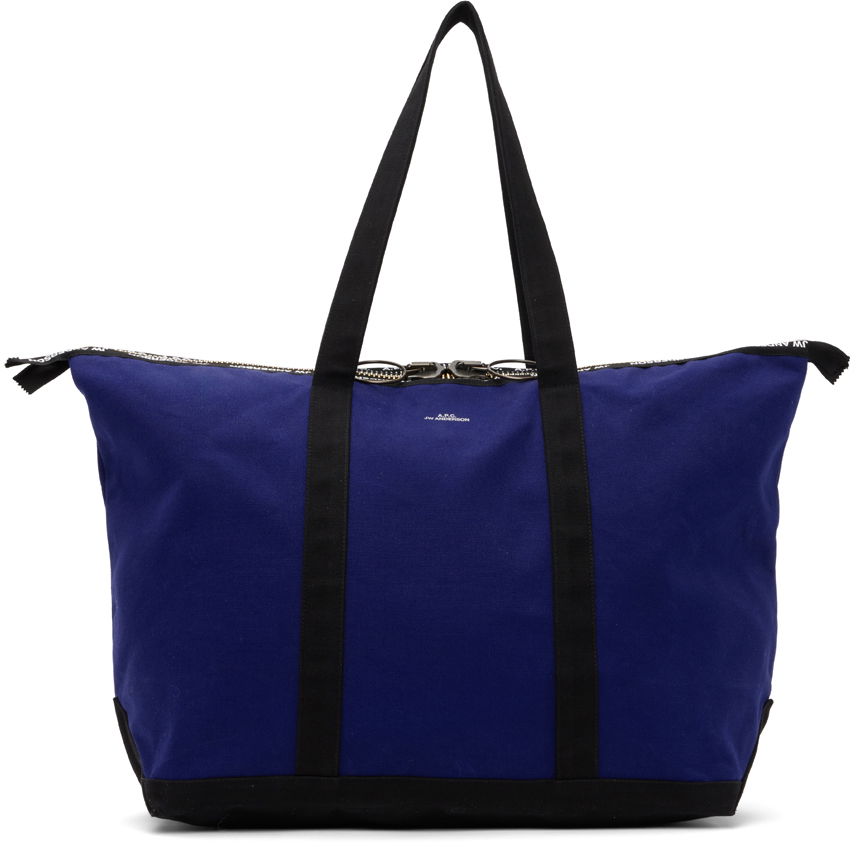Tygpåse A.P.C. JW Anderson x Tote Bag Mörkblå | COGVQ-M61795, 0